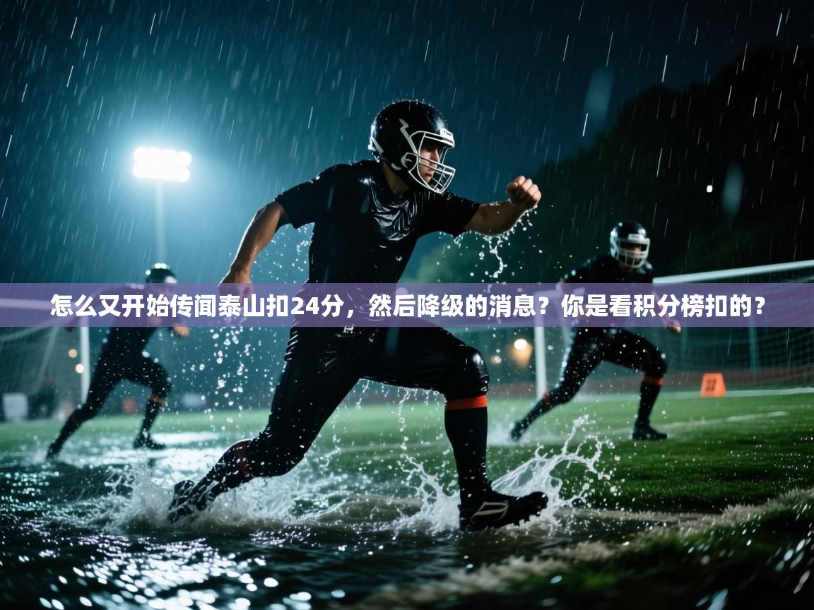 怎么又开始传闻泰山扣24分,然后降级的消息?你是看积分榜扣的? 第1张