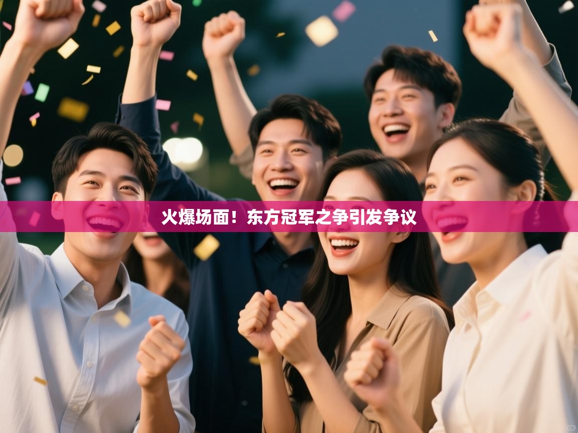 火爆场面！东方冠军之争引发争议  第1张